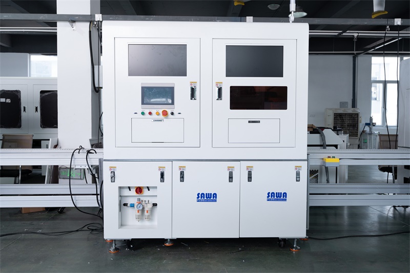 方形PACK模组极柱寻址清洗机