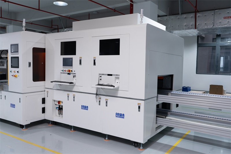 方形PACK模组极柱寻址清洗一体机