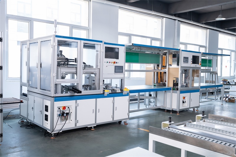 圆柱半自动线体